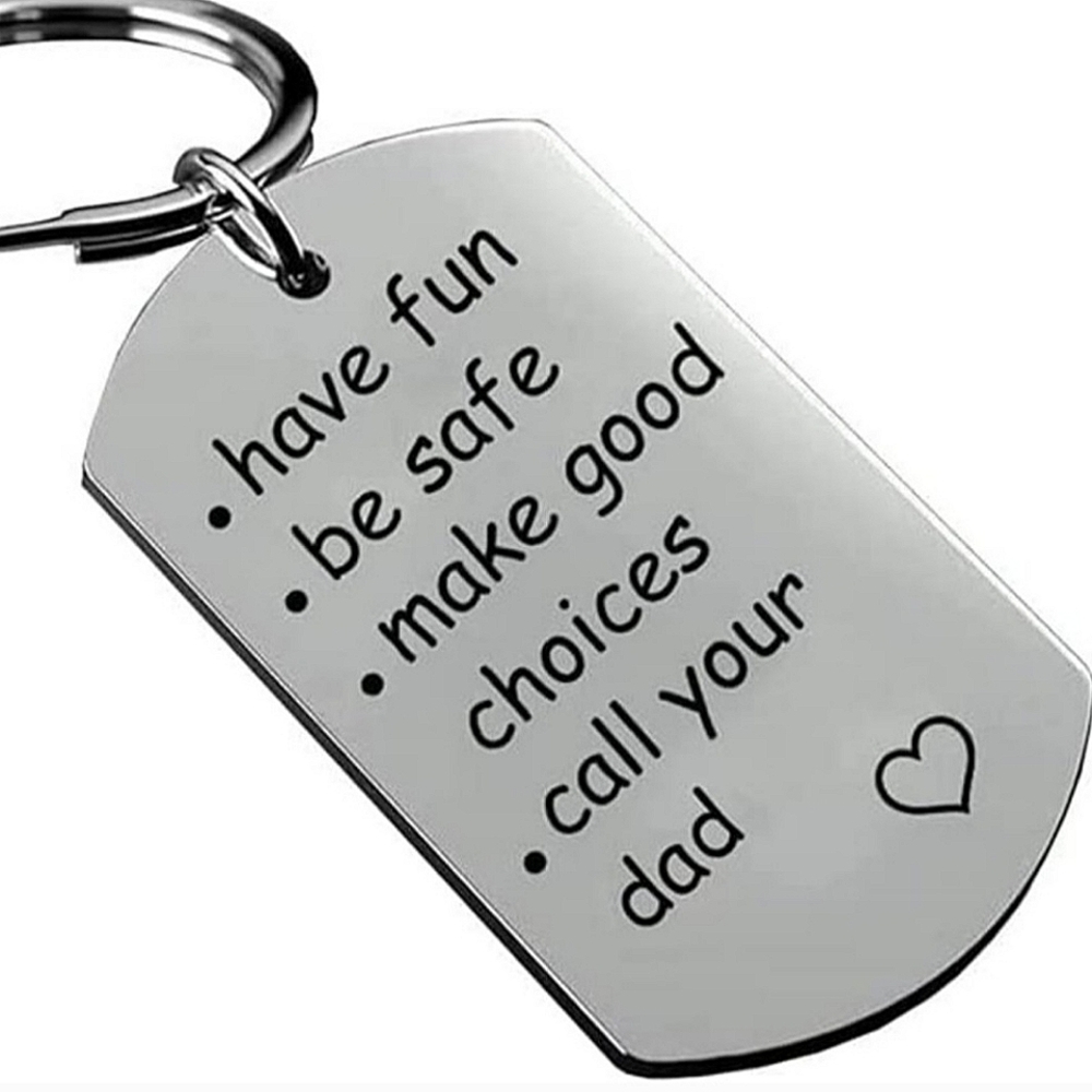 Silvertone High Quality Key Fob for Son Daughter Birthday Christmas New In Box - Picture 4 of 4